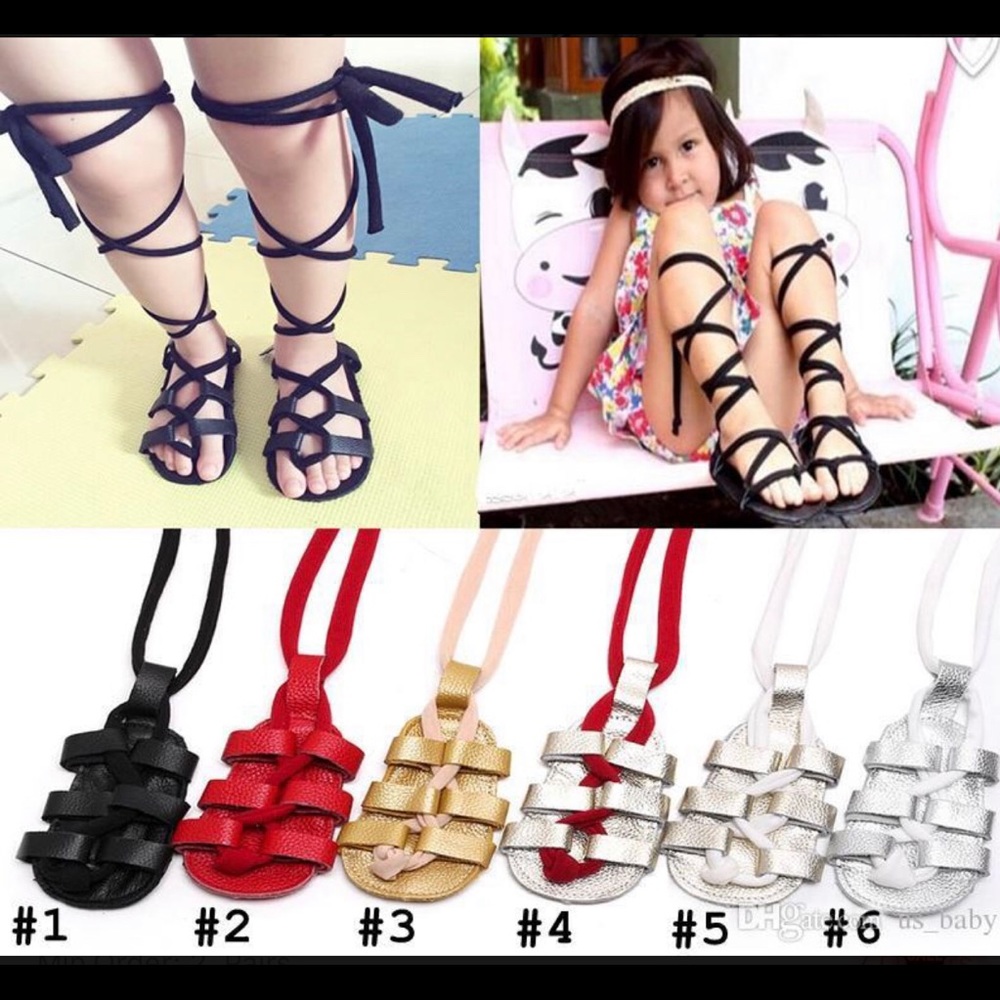 Infant / toddler gladiator sandals